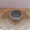 Grey small soup bowls