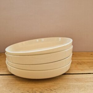 Porcelain dinner plates (set of 4)